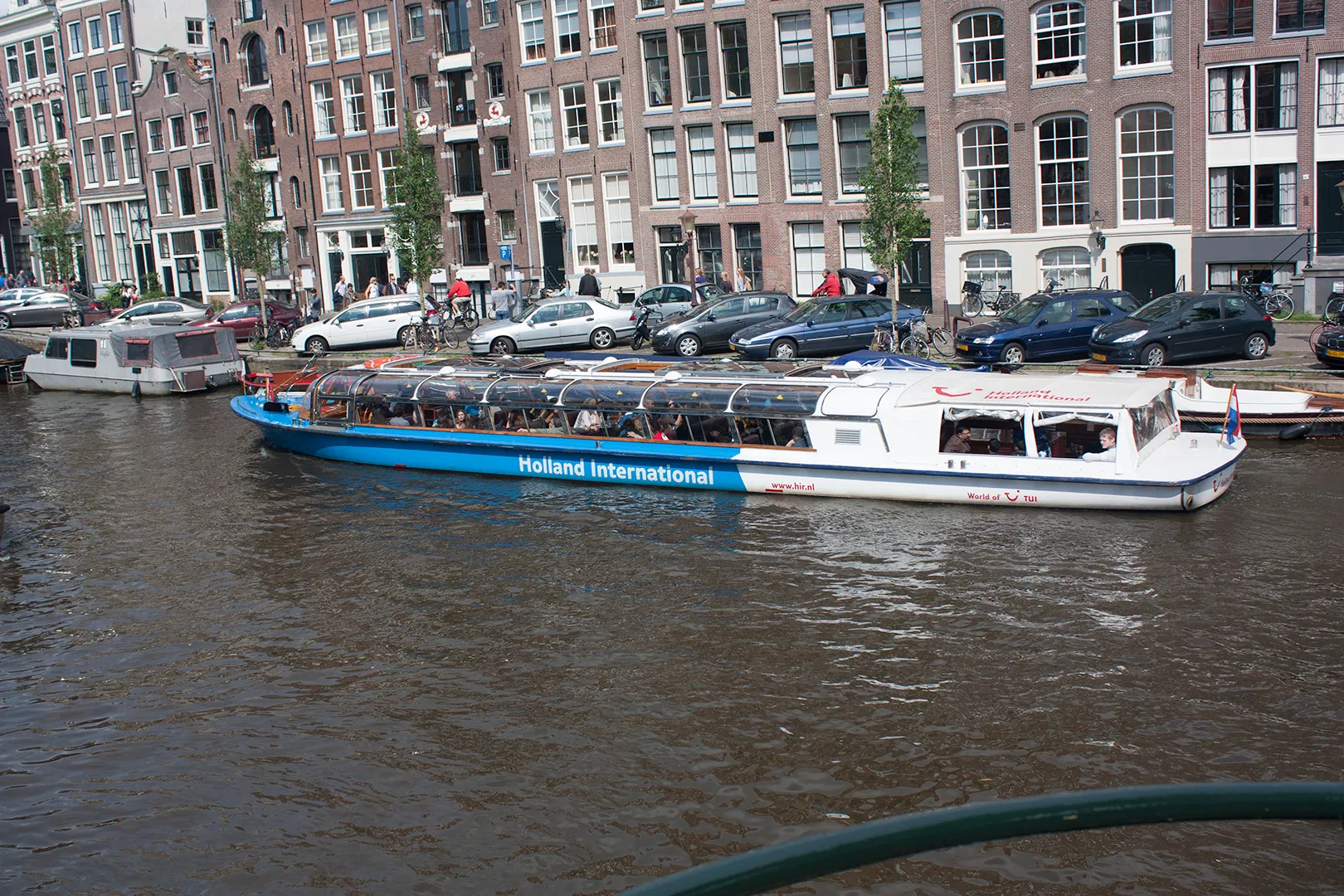A canal cruise