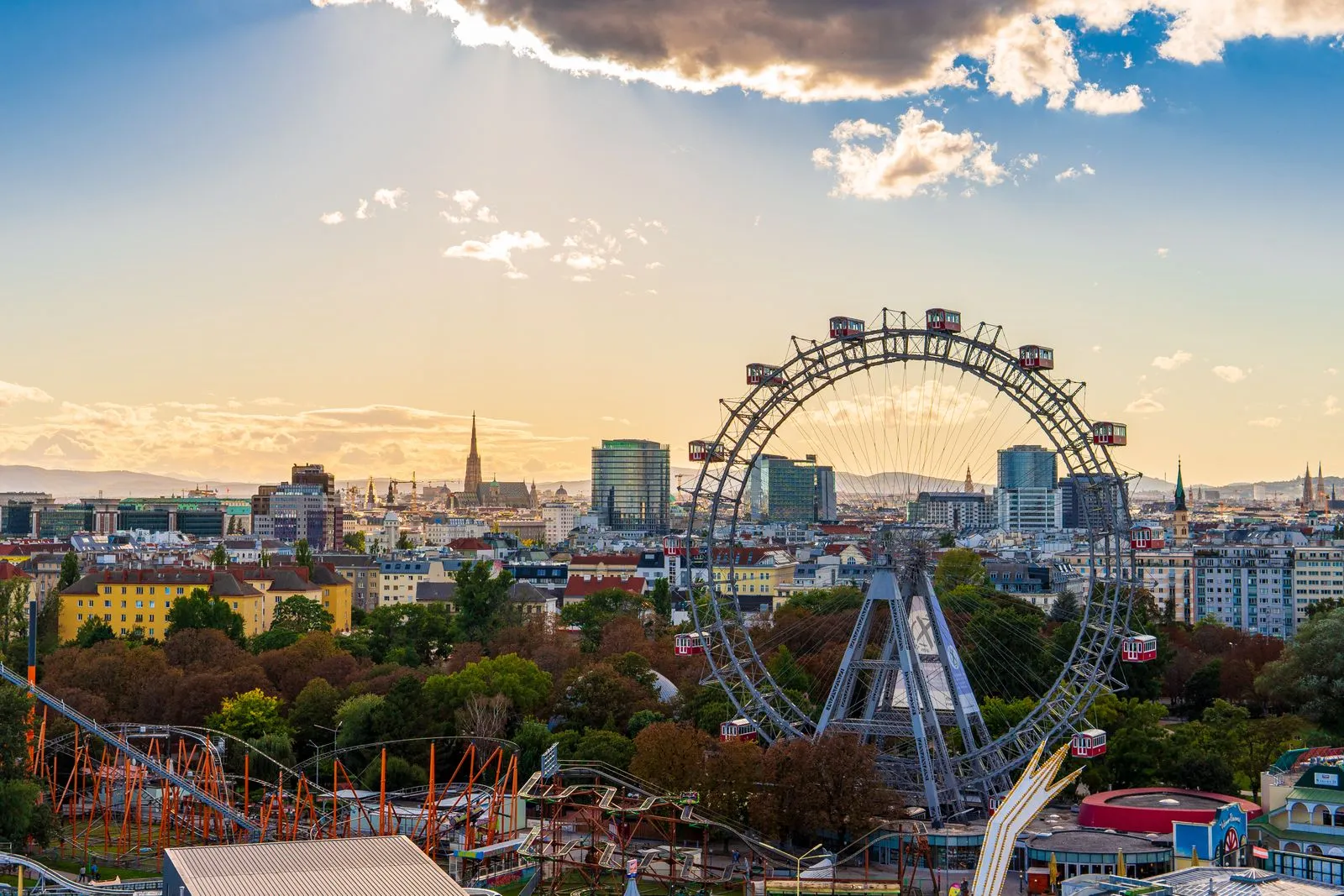 Prater & the Giant Ferris Wheel