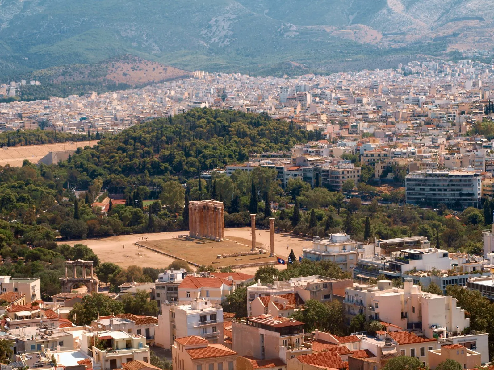 Temple of Olympian Zeus & Hadrian’s Arch