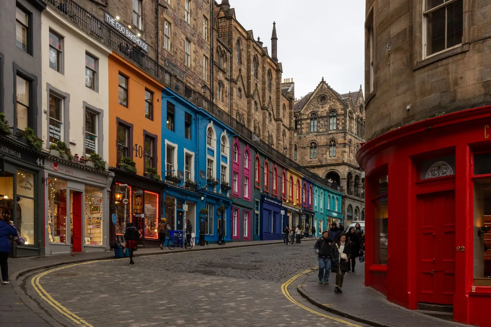 Victoria Street & the Grassmarket